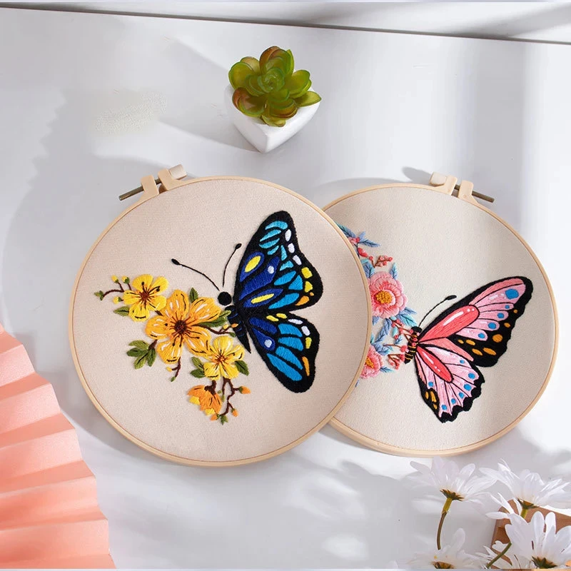 Butterfly Embroidery Kit 4