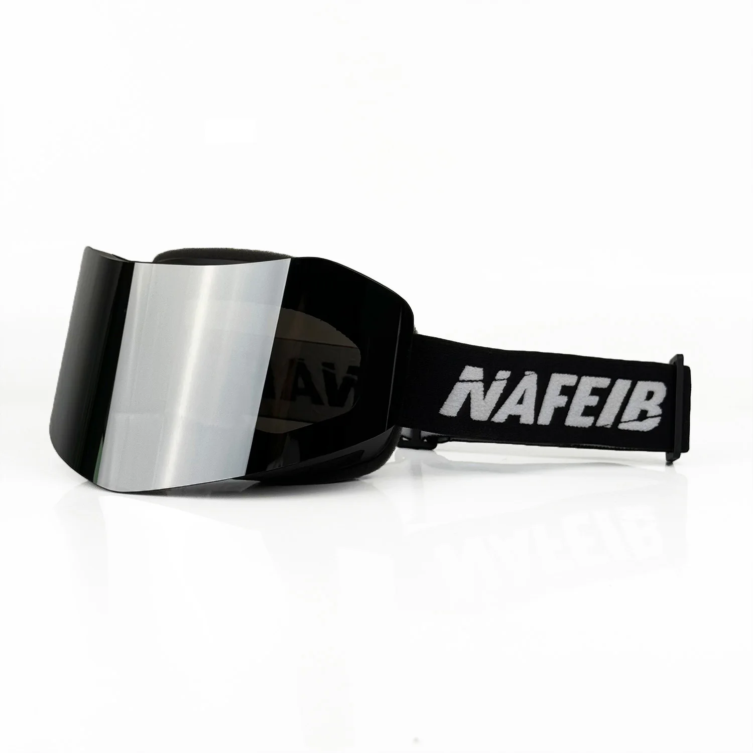 

1 Pcs Rimless Nose-Protected Ski Goggles - UV400 Windproof, Snow Sports Eyewear for Euro-American Skiers