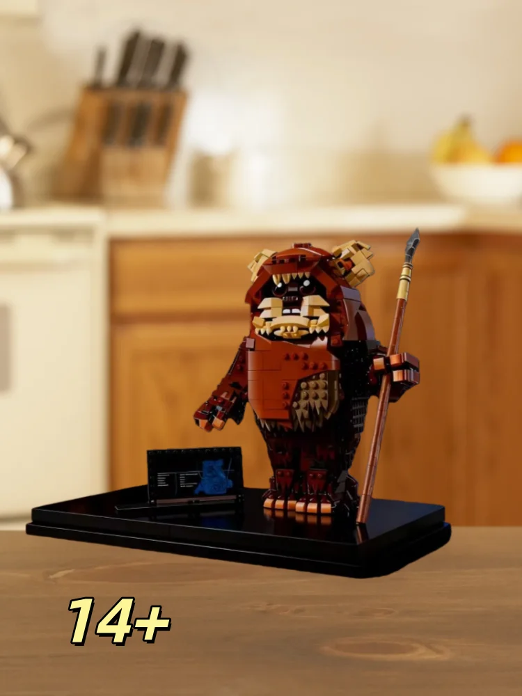 

Креативные развивающие конструкторы, настольное украшение «Лесной воин», совместимы с основными брендами, забавная игрушка для групповых занятий, идеально подходят для