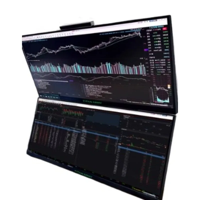 40-Inch face-to-face dual-screen 4K monitor hairtail screen P40UG design upper and lower split screen