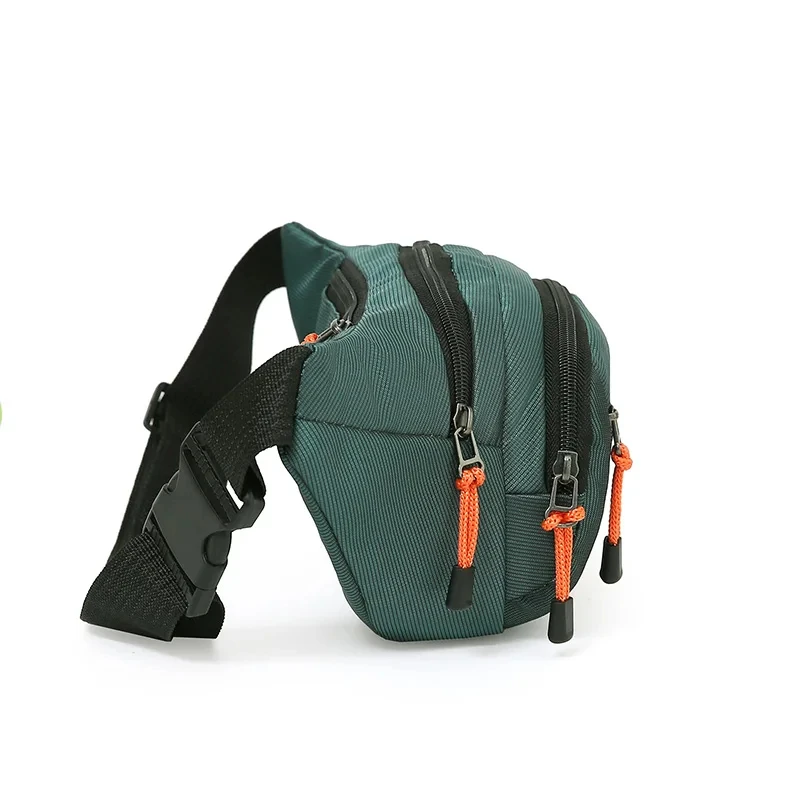 Bolsa crossbody portátil para homens e mulheres, bolsa de armazenamento multifuncional, caminhadas ao ar livre, resistente à sujeira, bolsa de cintura neutra