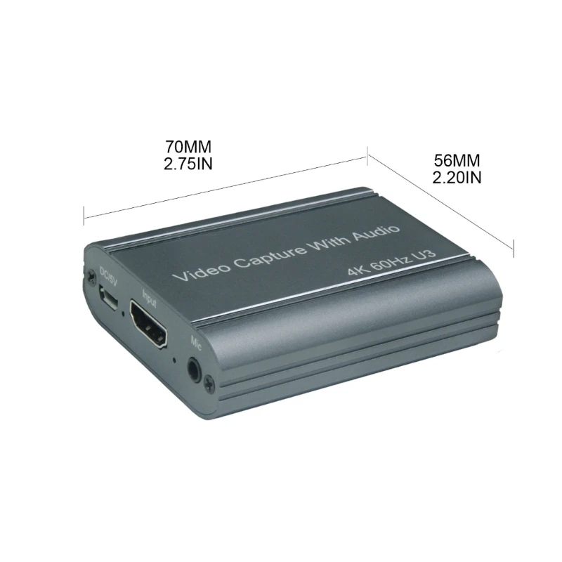 Video Capture with  Input Resolution Up to 4k@30hz