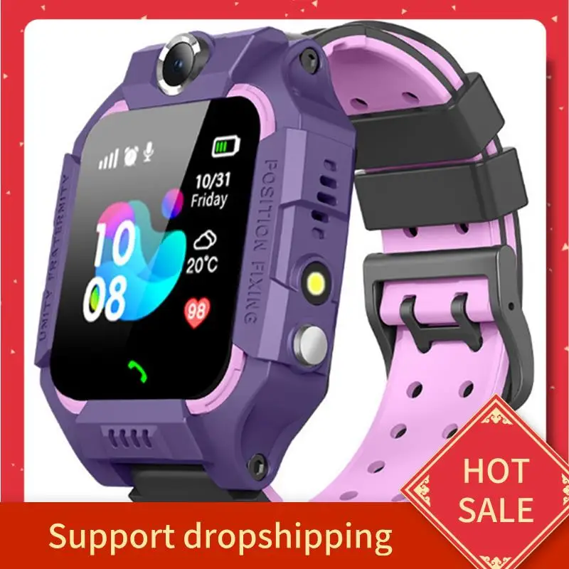 

B44C Kid Gift IP67 Waterproof Smart Watch 4G Sim Card Call Camera GPS Location SOS Antil-Lost For Ios Android Kids