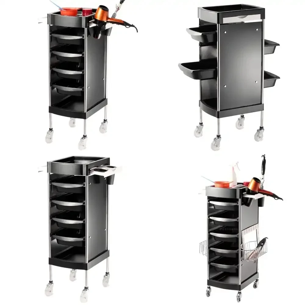 2026 Hot Sale  Cart Hair Salon Tool Multifunctional Hair Salon Bar tShelf Barber Shop Perm
