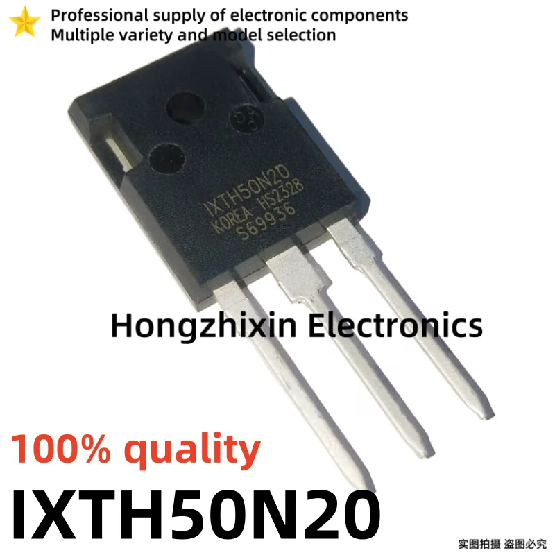 MOSFET MOSFET, qualidade de 100%, IXTH450P2, 450P2, IXTH4N150, 4N150, IXTH50N20, 50N20, TO-247, novo, 10 PCes