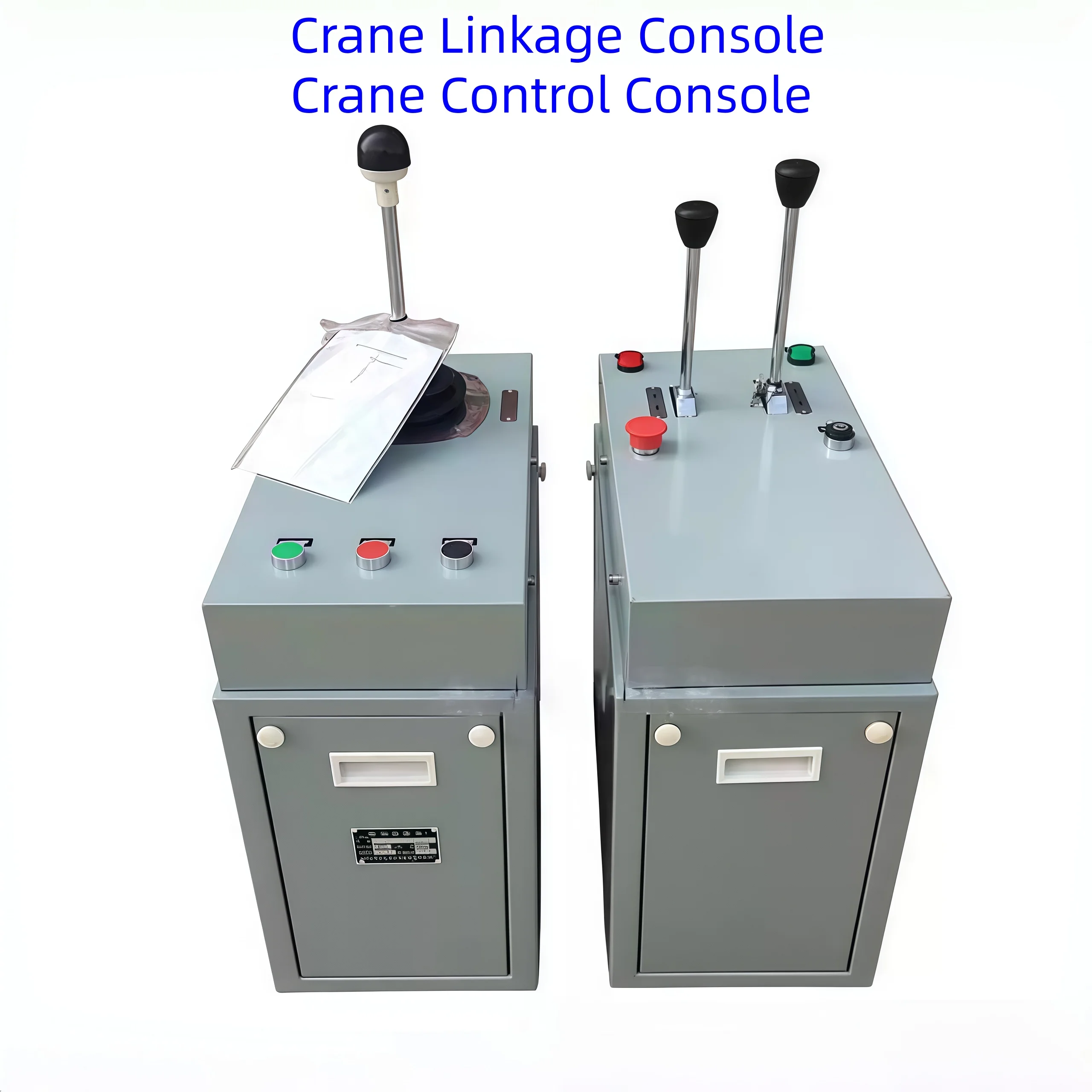 Link control console cab console for double girder bridge cranes, load capacity 5-550 tons, indoor crane operation