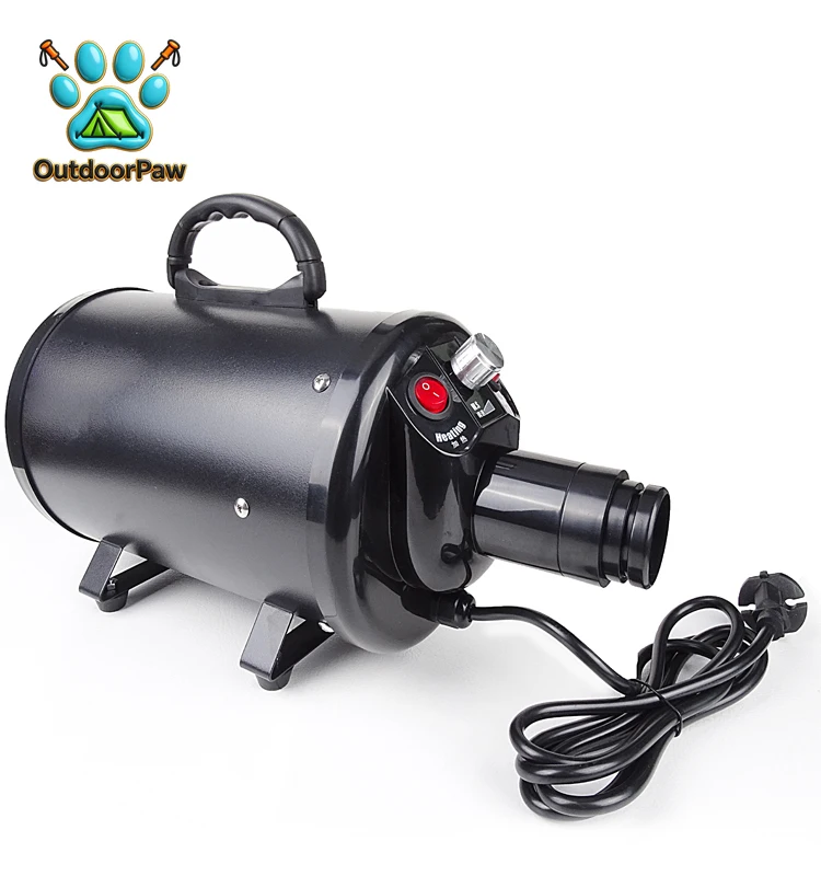 Pet Water Blaster Dog Hair Dryer Stepless Adjustable Speed Pet Hair Force Dryer Dog Grooming Blower
