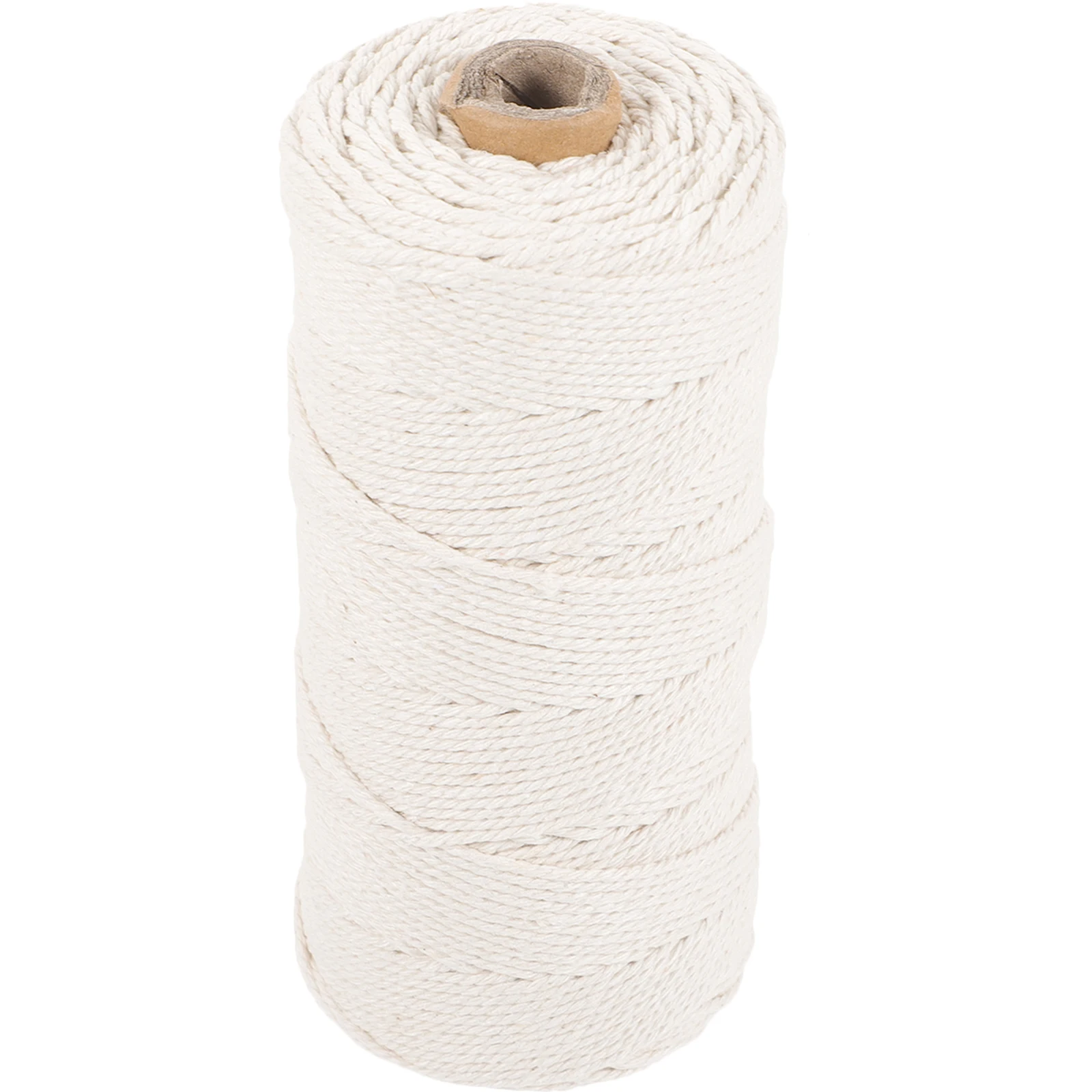 

Cotton Rope 2mm 200m Kitchen Gift Packaging Cord Macrame DIY Projects Flexible Multipurpose Safe Knitting Decor