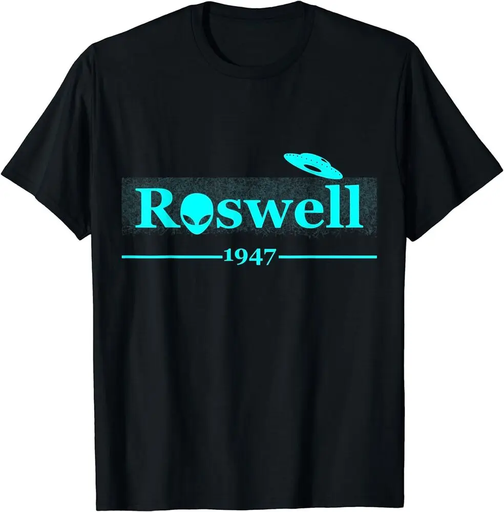 Roswell 1947 Aliens UFO NM Believers Tee Shirt Unisex T-shirts for Men Women Summer Tees Cotton Luxury brand