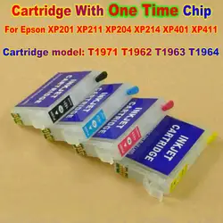 Xp214 XP401 Ink Cartridge XP211 Rechargeable Cartridge Kit For Epson XP 401 XP101 XP201 XP 211 XP 214 XP 201 XP211 XP411 XP204