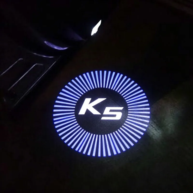 2PCS LED Car Door Welcome Ghost Shadow Warning Light For KIA K5 First Gen 2010-2016 OPTIMA TF (Third generation) 2010-2015