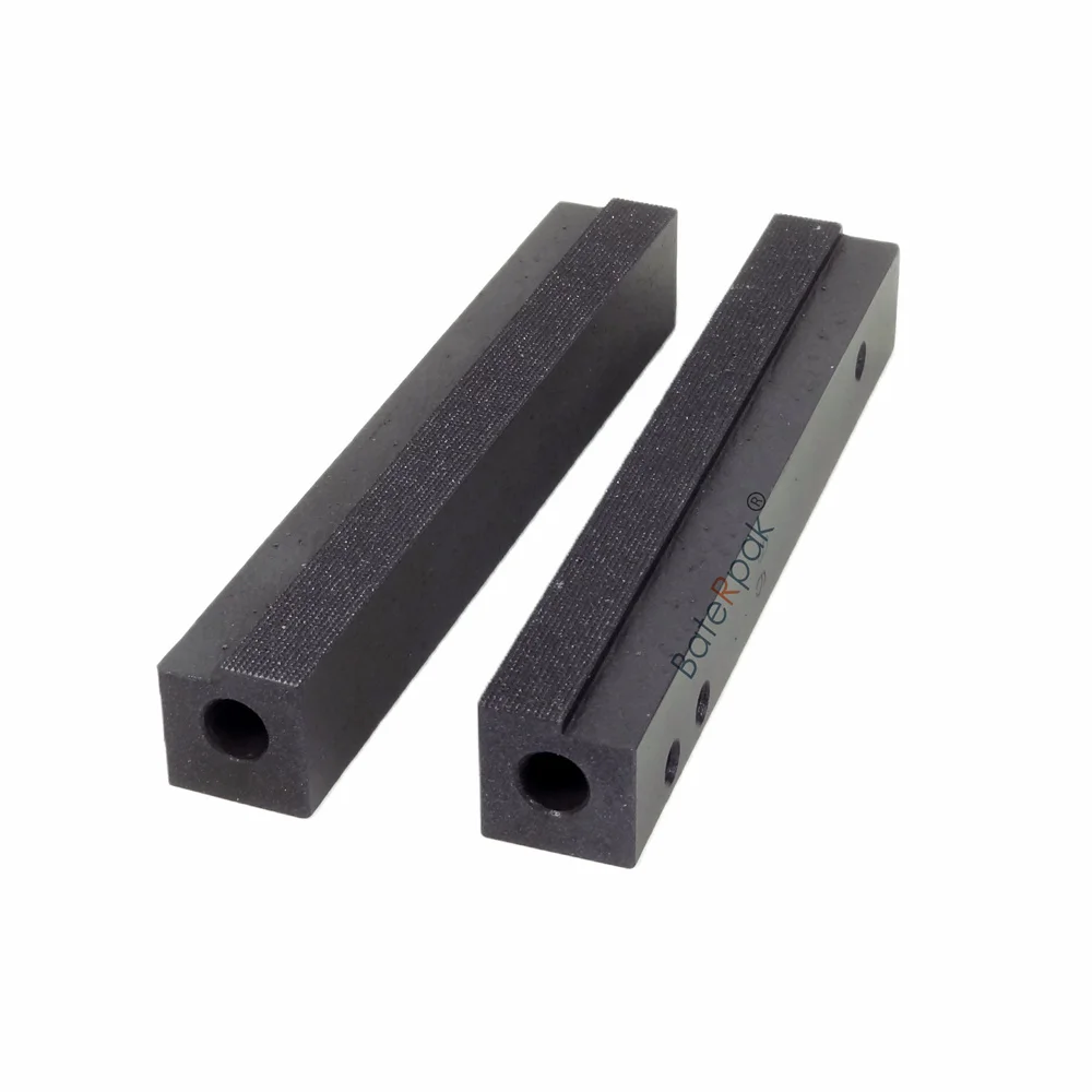 BateRpak Anti Sticking  Verical Seal Heat Steel Block,Module stripe,Vertical Packaging Machine Cross Line Jaw 1pair