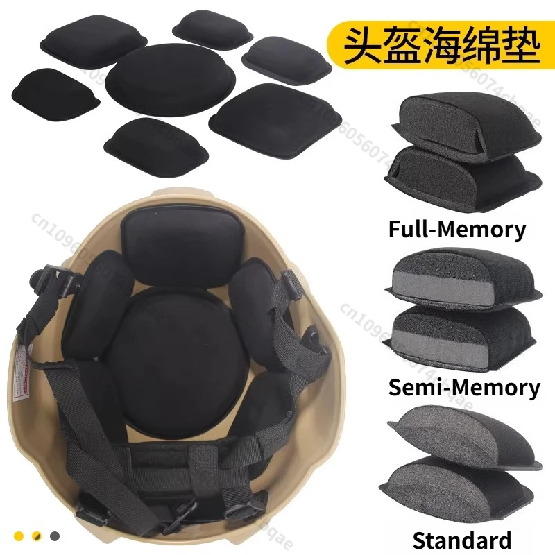 Helmet Memory Foam Pads | Tactical Helmet Modification for Cycling: Down-Sizing The Padding  Tactical Helmet Lining Accessories