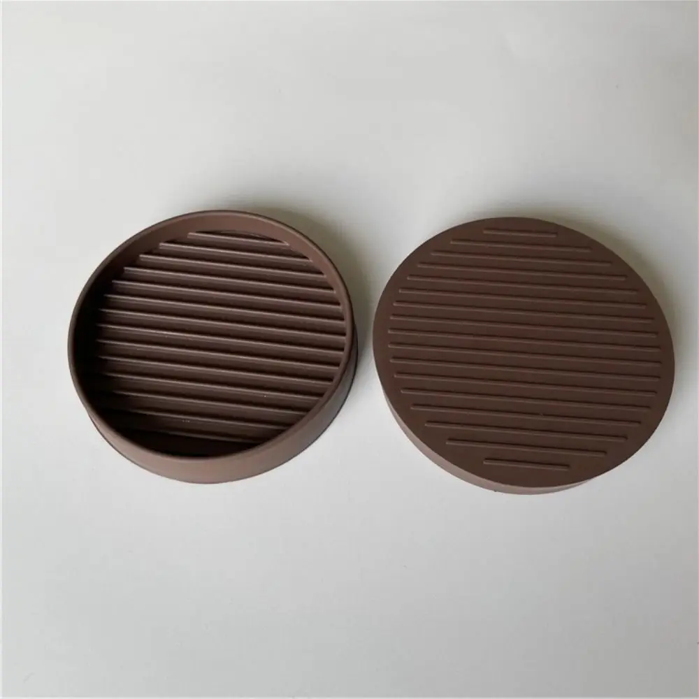4Pcs/set Square Round Rubber Non Slip Furniture Pads Furniture Caster Cups Bed Couch Chair Feet Stoppers