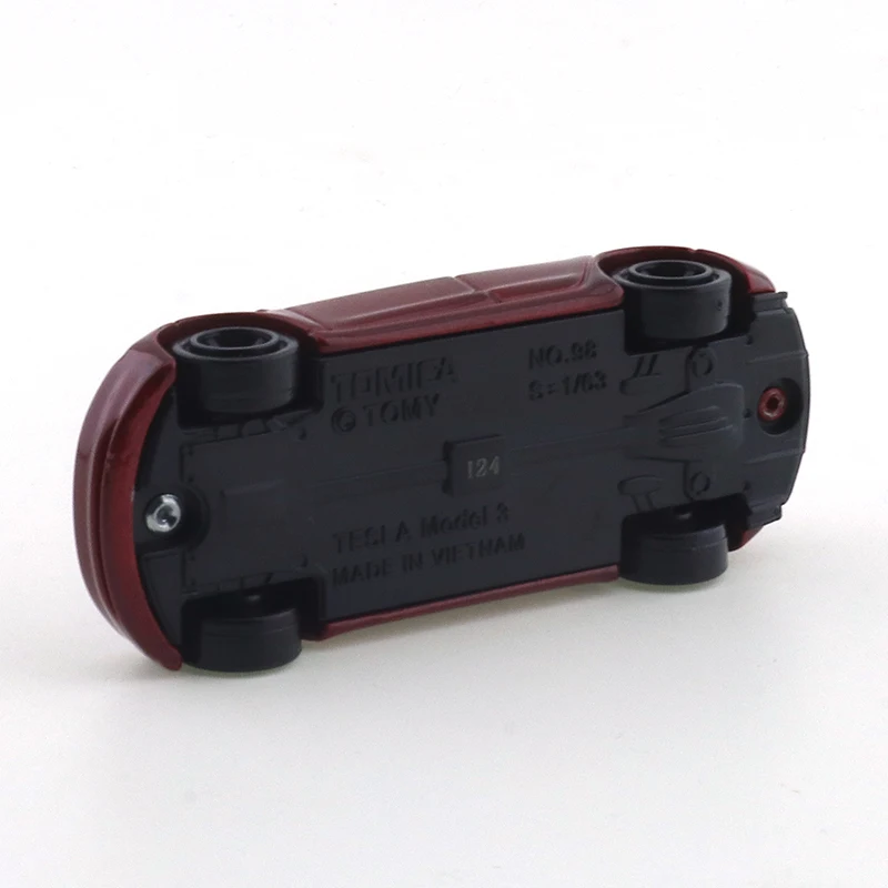 Takara Tomy Tomica Nr 98 Tesla Model 3 Auto Legering Speelgoed Motorvoertuig Diecast Metaal Model Kinderen Kerstcadeau Speelgoed voor Jongens