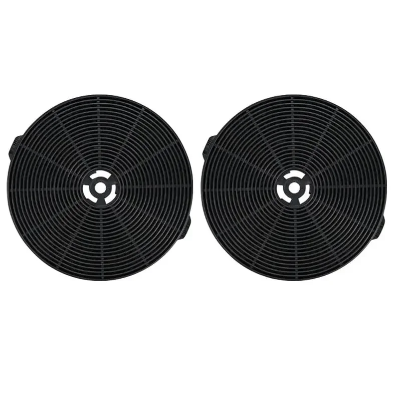 Filtre à charbon actif 175mm x 24mm, accessoires pour hotte de cuisine, filtres, 2 pièces, pièces pour appareils de cuisine