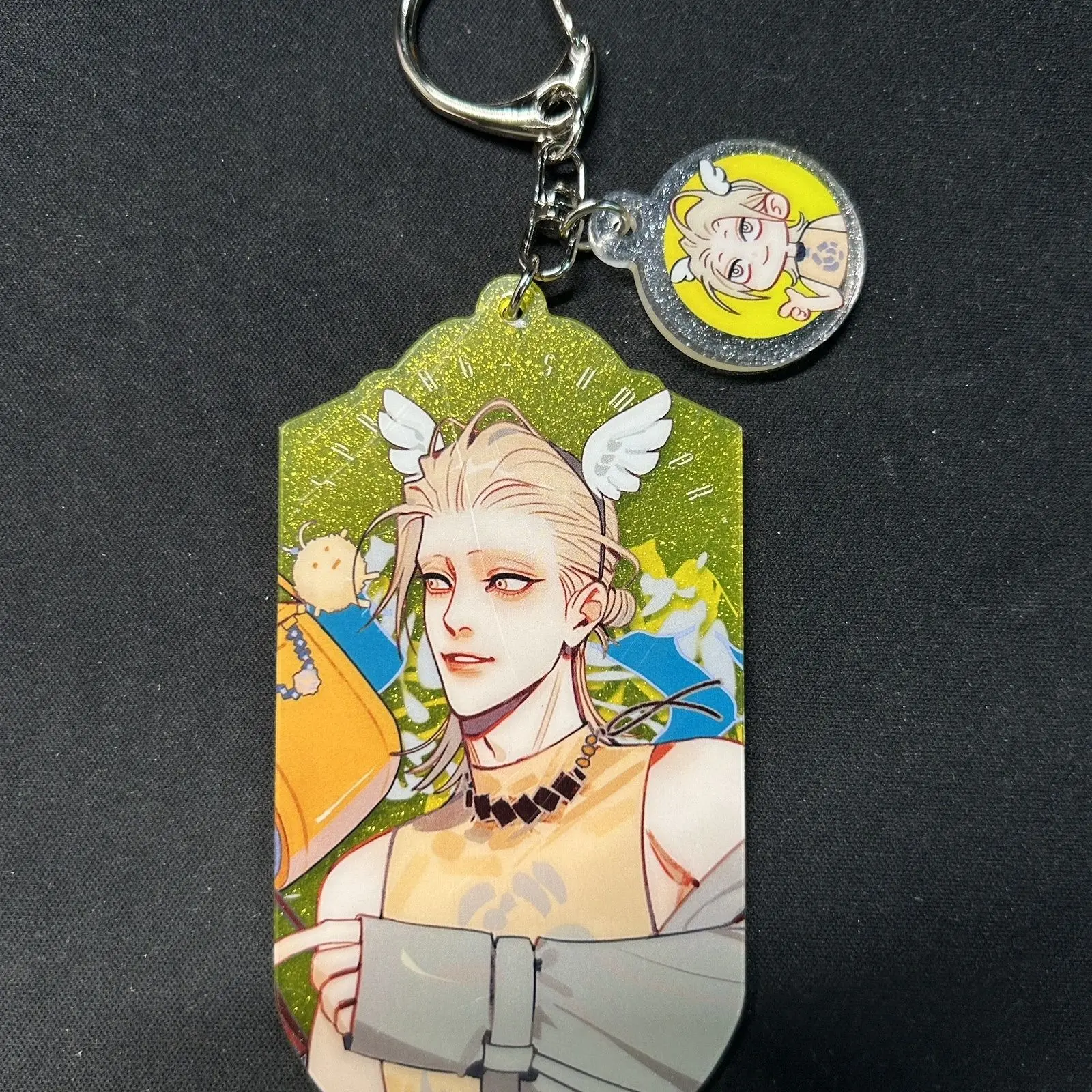 19Dagen Show Serie Anime Sleutelhanger Vrouw Acryl Jian Yi Zhan Tassen Sleutelhanger Vriend Kinderen Geschenken Collectie Ornament Cos
