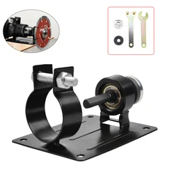 10mm 13mm Electric Drill Cutting Seat Stand Holder Set Anti-skid Hexagonal Handle with 2 Wrench and 2 Gasket for Polishing