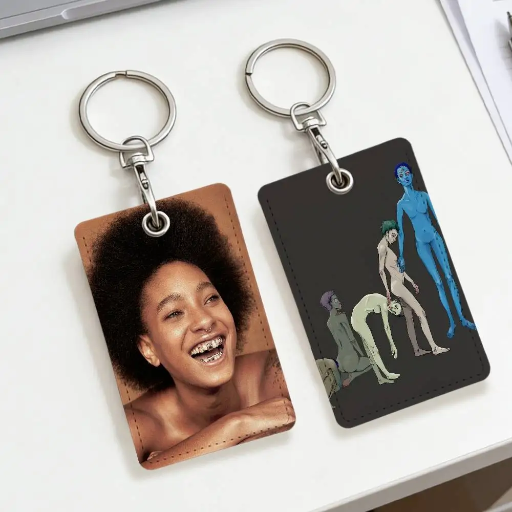 ألبوم Singer W-WILLOW Empathogen الساخن الأكثر مبيعًا غطاء بطاقة هوية حافلة الطالب باب الوصول إلى المدرسة بطاقة الائتمان الواقية