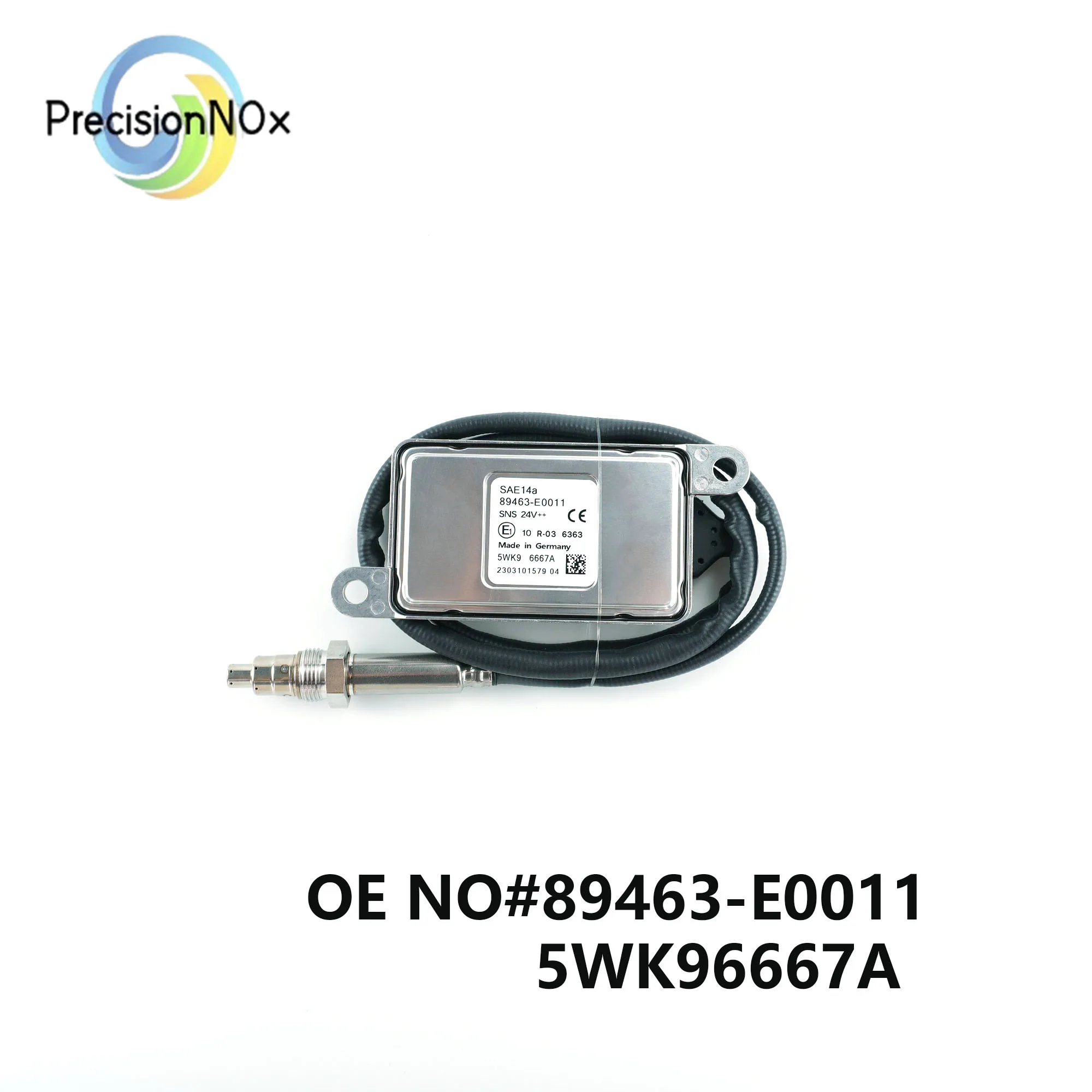 

5WK96667A 89463-E0011 89463 E0011 5WK9 6667A Новый датчик оксида азота Nox Sensor для двигателя Hino, автомобиля, грузовика, часть 24 В