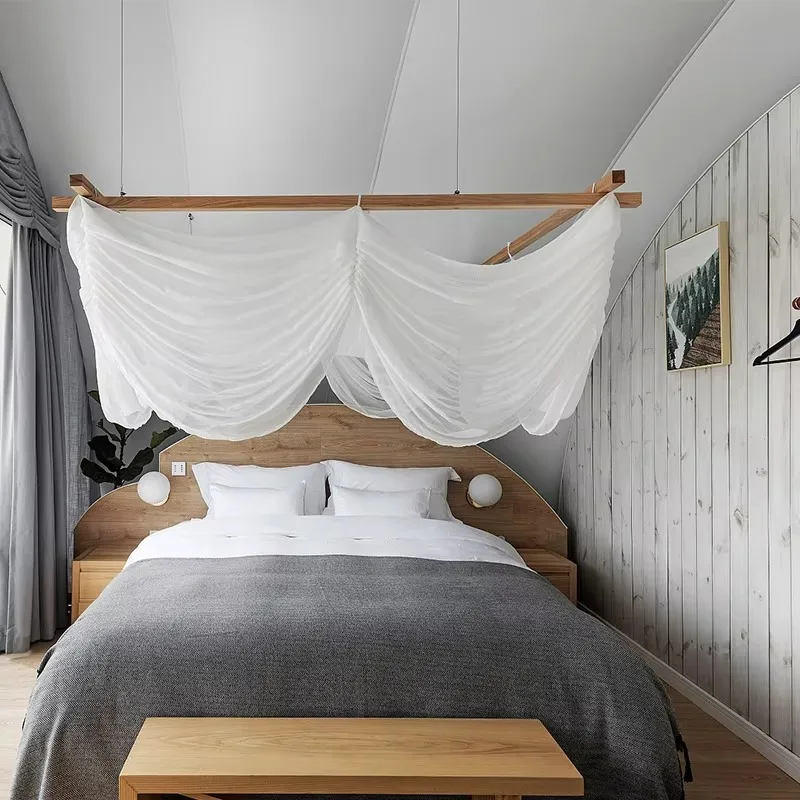 

Waterproof Canvas Shell Tent Safari Glamping Villa For Resort Hotel Living