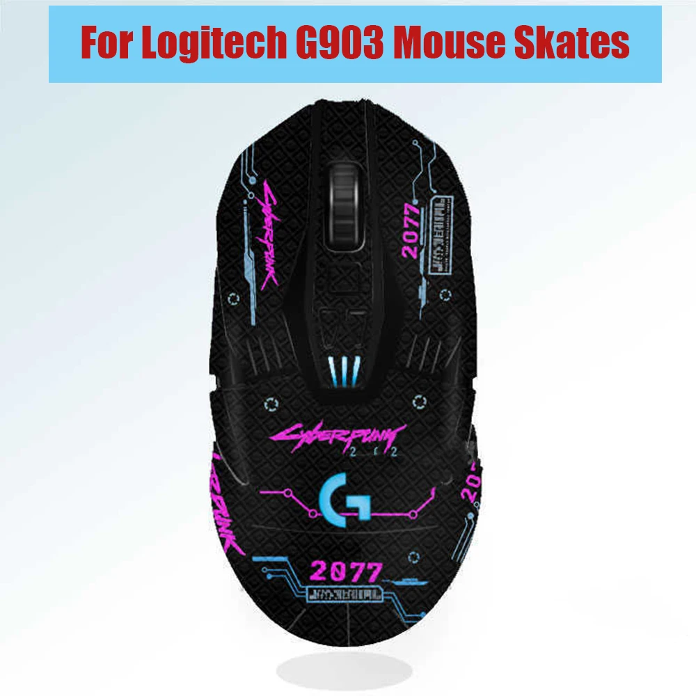 For Logitech G903 Anti Slip Smooth Mouse Skates Mouse Inclusive Stickers Wireless Mouse Stickers Wear-resistant Accessories