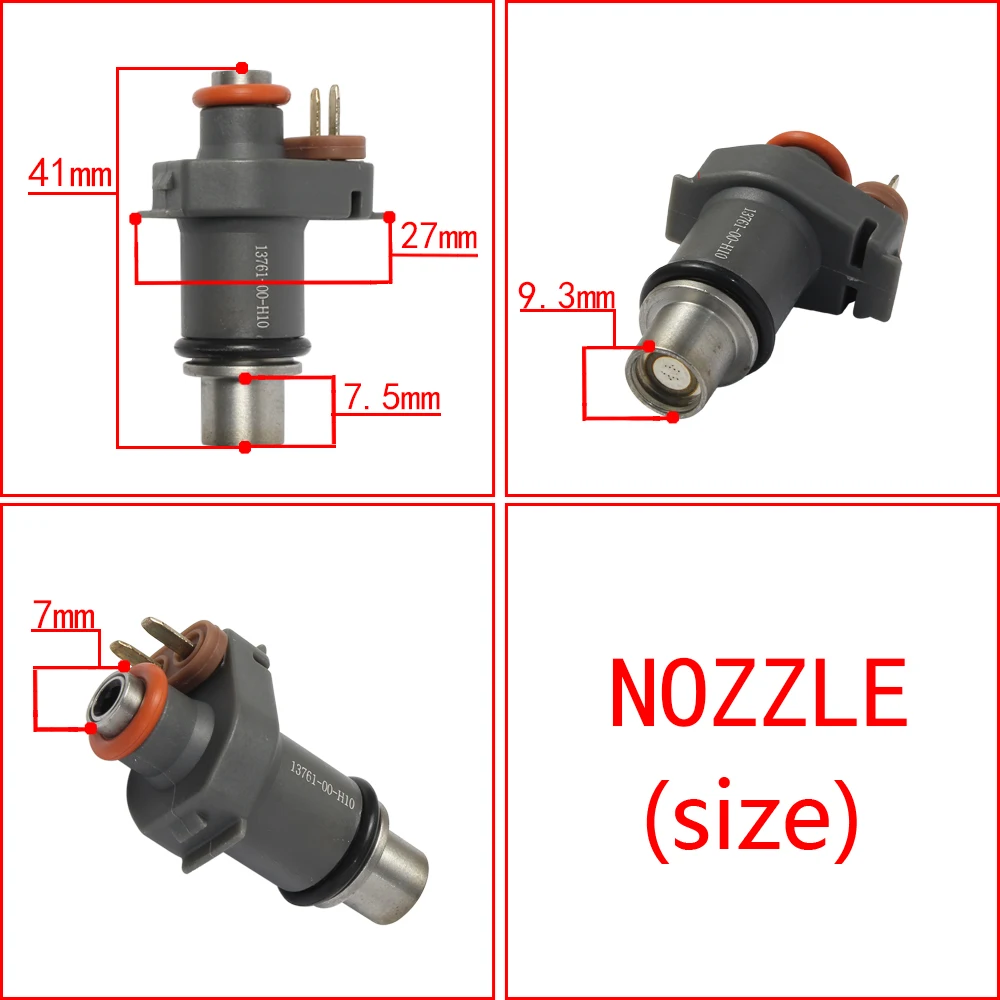 オートバイ燃料インジェクター 10穴 180cc フェイザー250 08-10