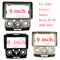 For FORD 2006-2010 Everest Ranger Mazda BT-50 9inch Car Radio Android Plastic Fascias Panel Dashboard Frame cables