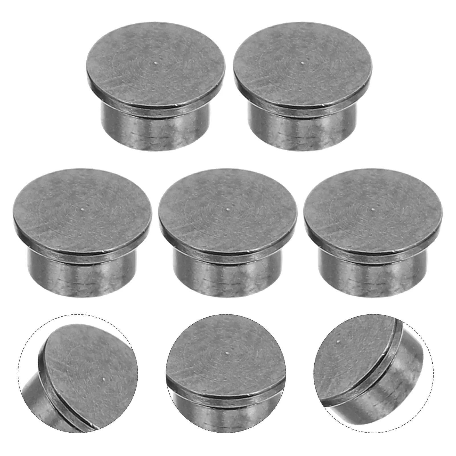 5 Pcs Metal High-speed Bearing Nail Shaft for Nails Art Rotating Tool Rings DIY Rotary Crafting Charms