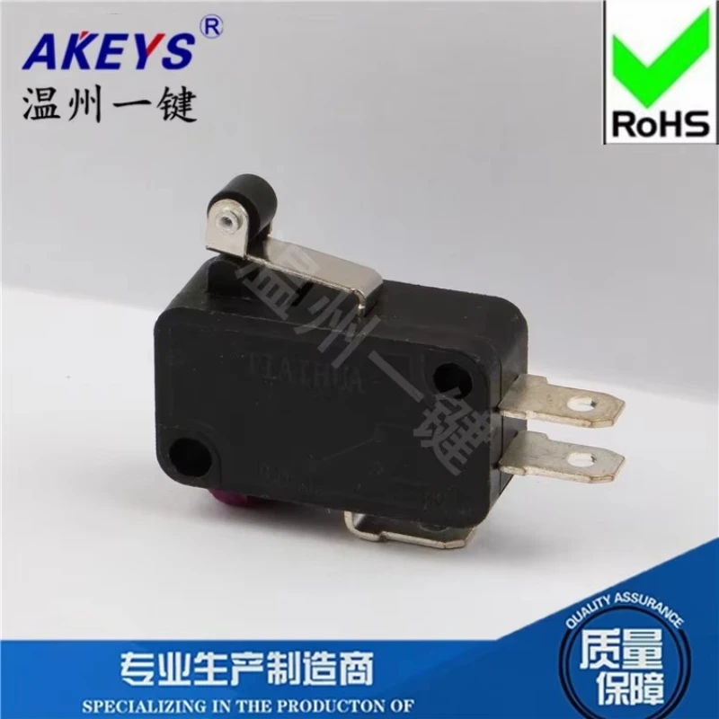 10pcs MS-020 High Quality Microsoft Mouse Switch Rectangular Connector Button Big Micro Three Feet with Wheels