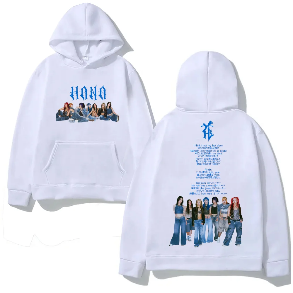 

HANA 2025NEW Hooded for AutumnWinter Aesthetic Gothic Sweatshirt with Hooded Casual FleeceClothes Sudaderas High Quality Hoody