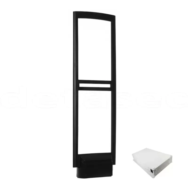 Supermarket 58Khz Anti-Theft Alarm Security Gate Black EAS AM System Sensor Gate