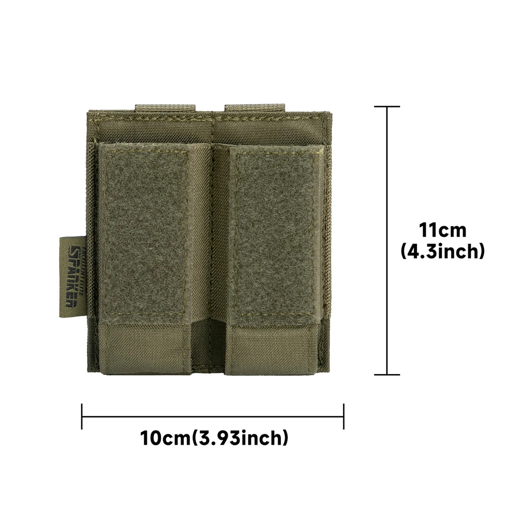 EXCELLENT ELITE SPANKER Tactical Pistol Magazine Pouches Molle Double Mag Pouch Airsoft  Glock Gun Bag