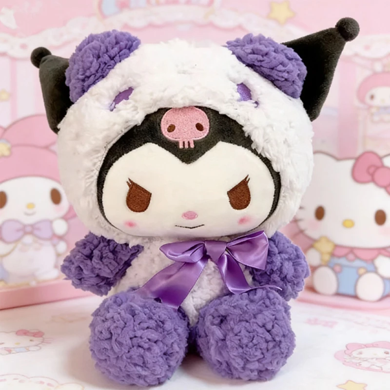 ！！**- Sanrio 25Cm Anime Kuromid Toys Kawaii Mymelody Cinnamorol Plush Soft Stuffed Animals Doll Plushie Pillow Xmas Gift Decor!! view 3
