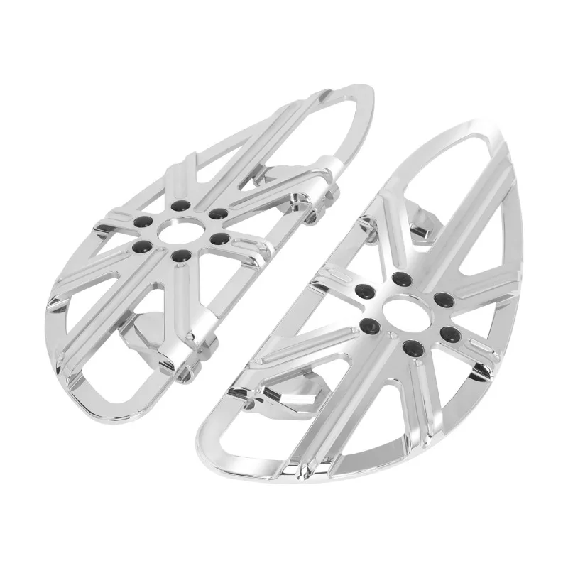 

Подходит для модификации Harley Gliding, педаль изготавливается на станке с ЧПУ с гальваническим покрытием, передняя педаль для водителя, большая передняя педаль с выемками.