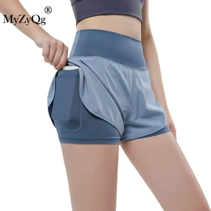 

MyZyQg Summer Anti-glare Women Running Shorts Sports Training Leggings Gym Hip Fitness Tights Sportswear Bodybuilding Bottoms