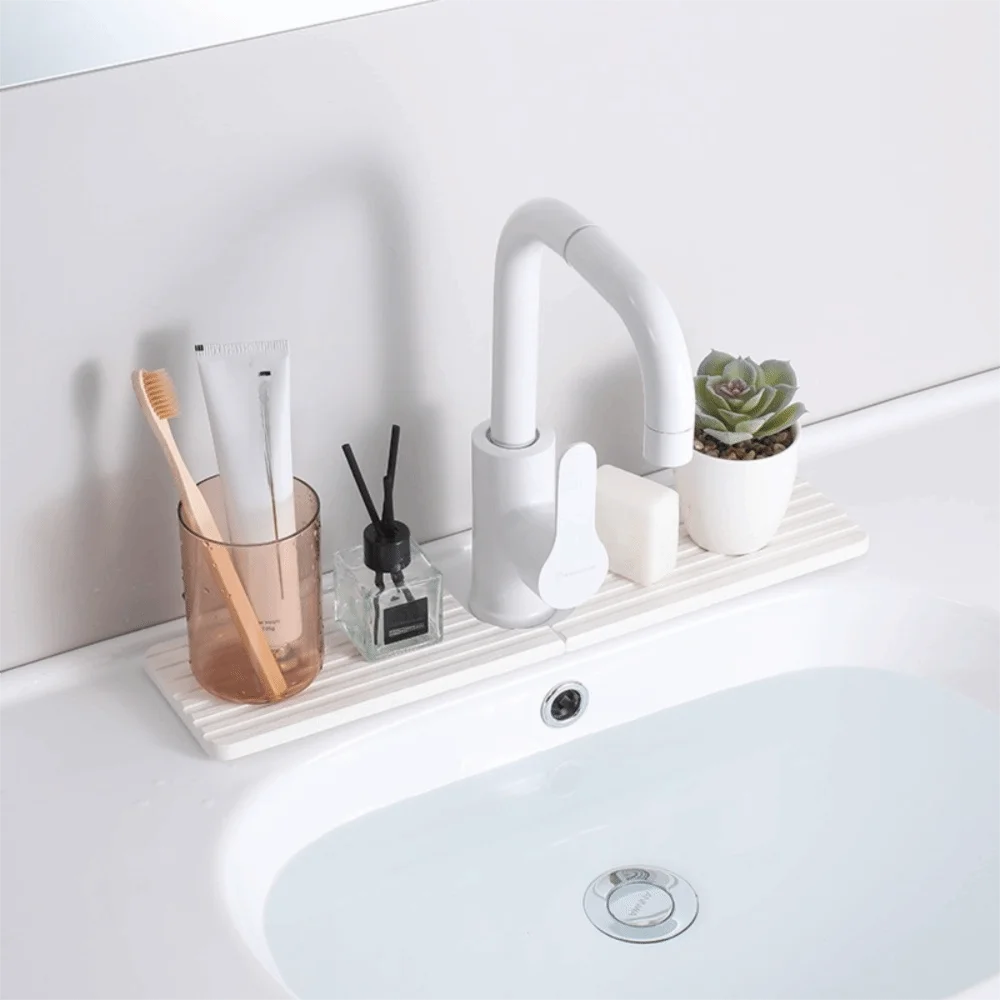 

Полосатый узор с пазами из диатомовой грязи, впитывающая подушка, противоскользящая влагостойкая раковина, быстросохнущий жесткий коврик, утолщенный