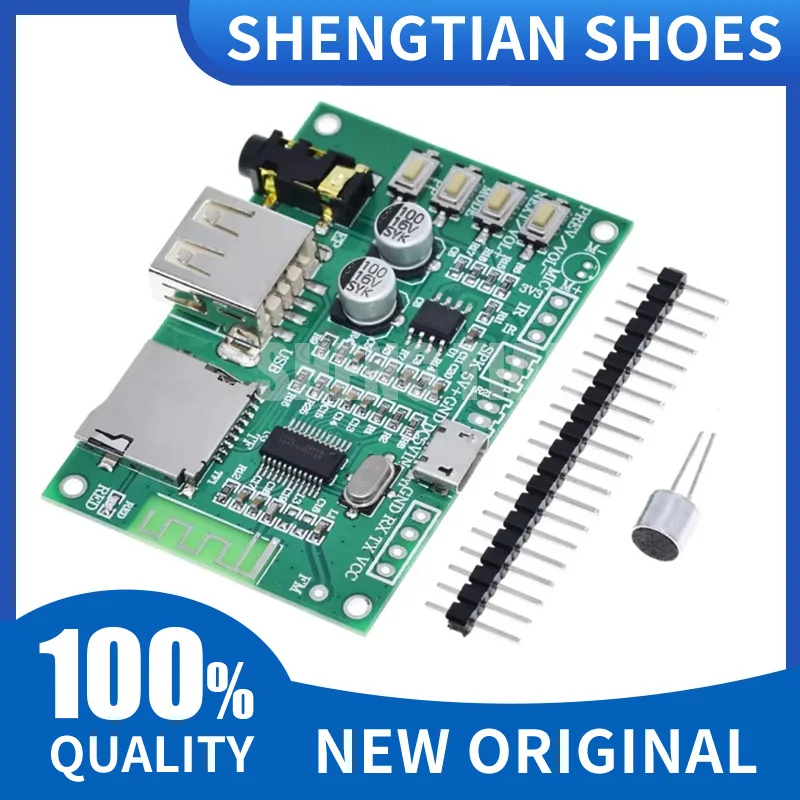 BT201 Dual Mode 5.0 Bluetooth Lossless Audio Power Amplifier Board Module Tf Card U Disk Ble Spp Serial Port Transparent Trans