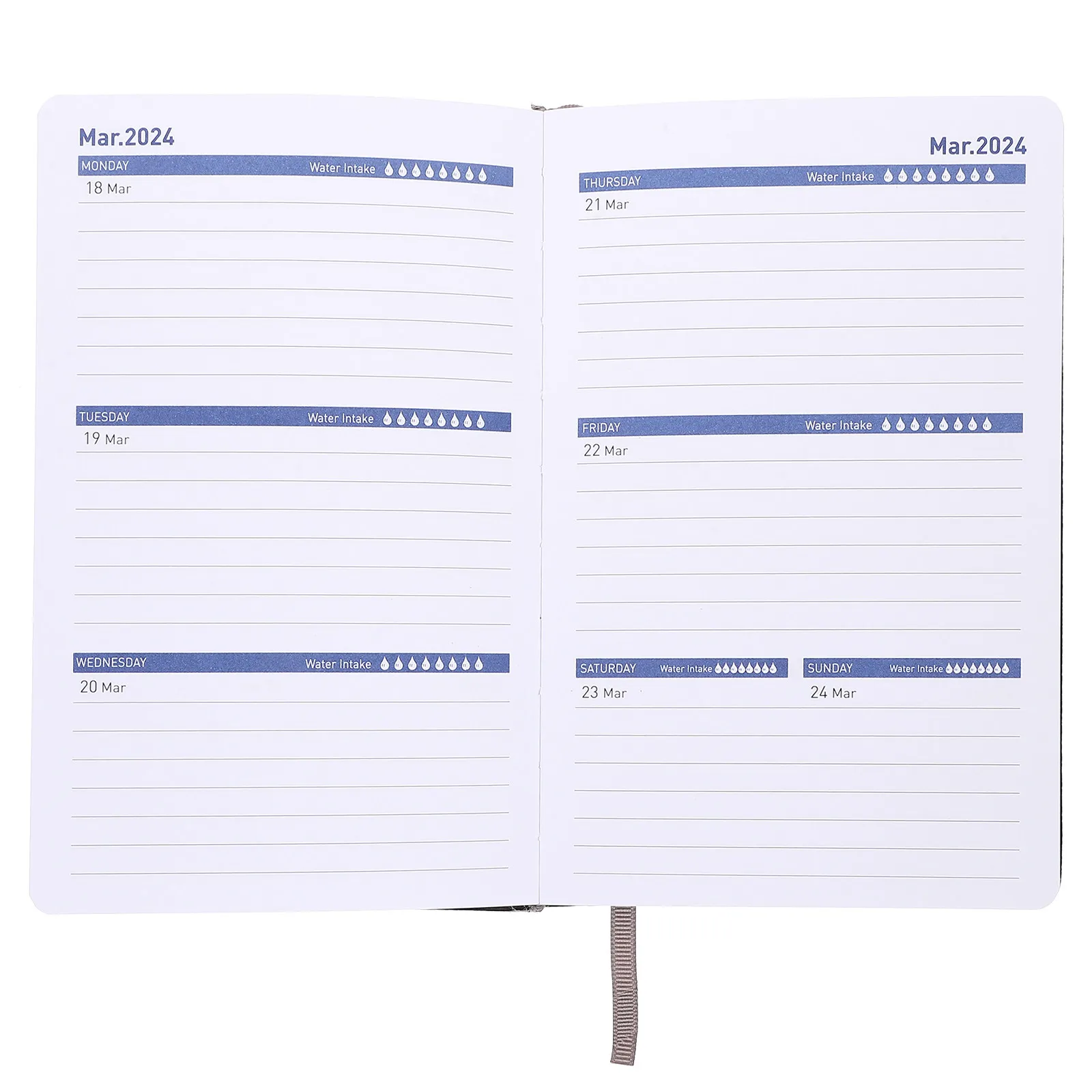 

Yearly Schedule Notepad Notepads for Work Weekly Daily Planner Planning Notebook