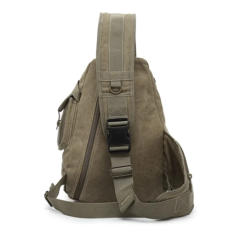 Imagem -04 - Bolsa de Peito Impermeável para Homens Viagem Casual Mensageiro Crossbody Alta Qualidade Novo