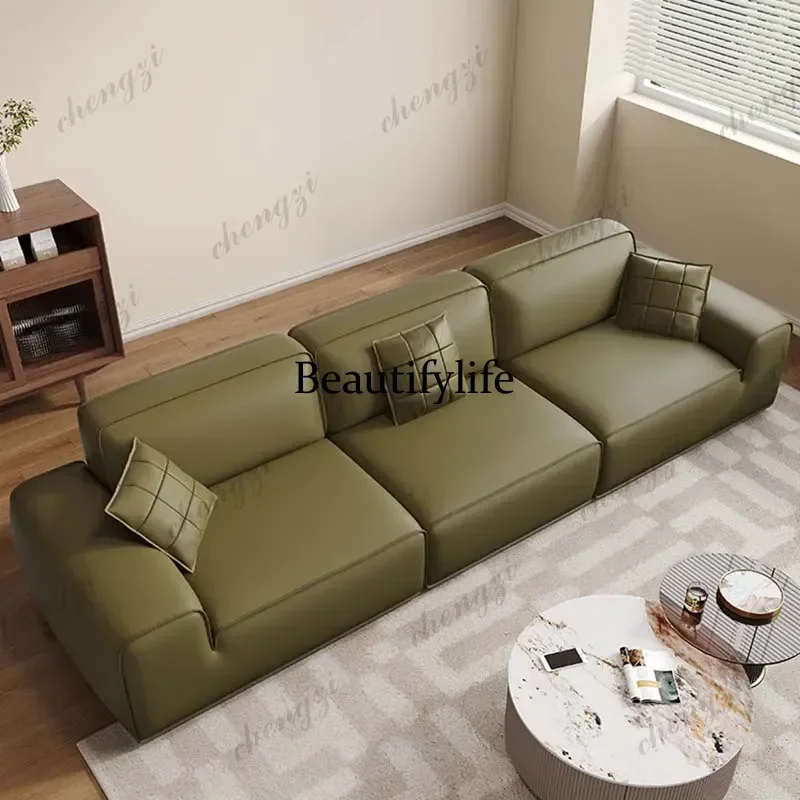 A139 Minimalist Italian Sofas Living Room Luxury Modern Elegant Sofa Comfortable Lounge Salon Canape De Luxe Moderne Home Decor