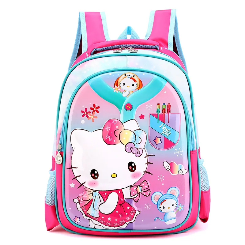 

Sanrio Hello Kindergarten Cute Cartoon Kuromi Backpack Children Boy Girl Backpack Primary School Students' First Grade Schoolbag
