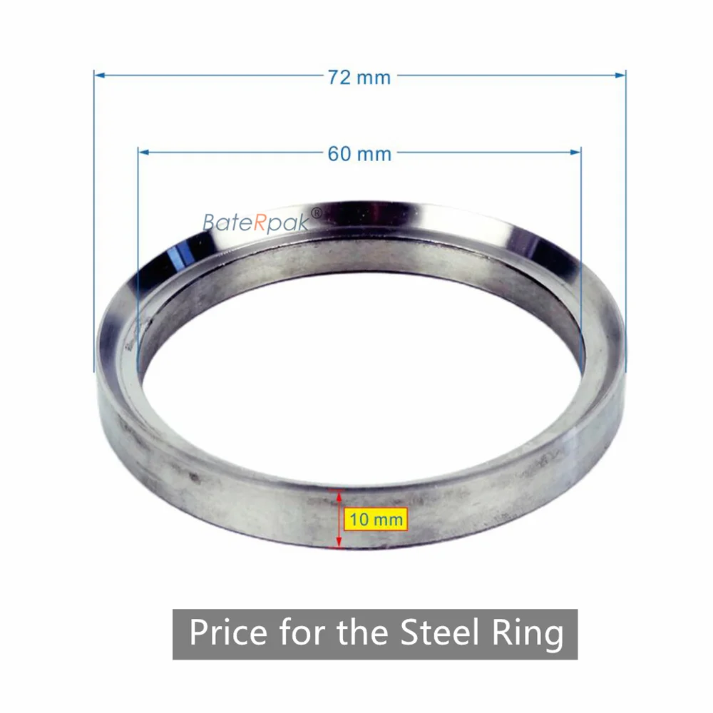 BateRpak Steel Ring for TDY-300/380 Electric Pad Printing Machine Ink Cup, price for Metal Ring only