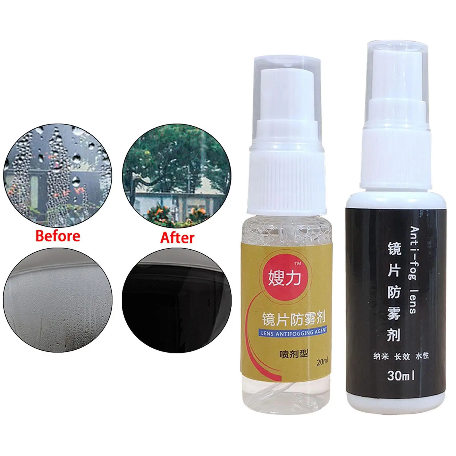 Anti Fog Spray Snorkel Defogger Mist Defogging AntiFog Spray Lens Cleaning Spray for Eyewear Eyeglass Dive Mask Glasses