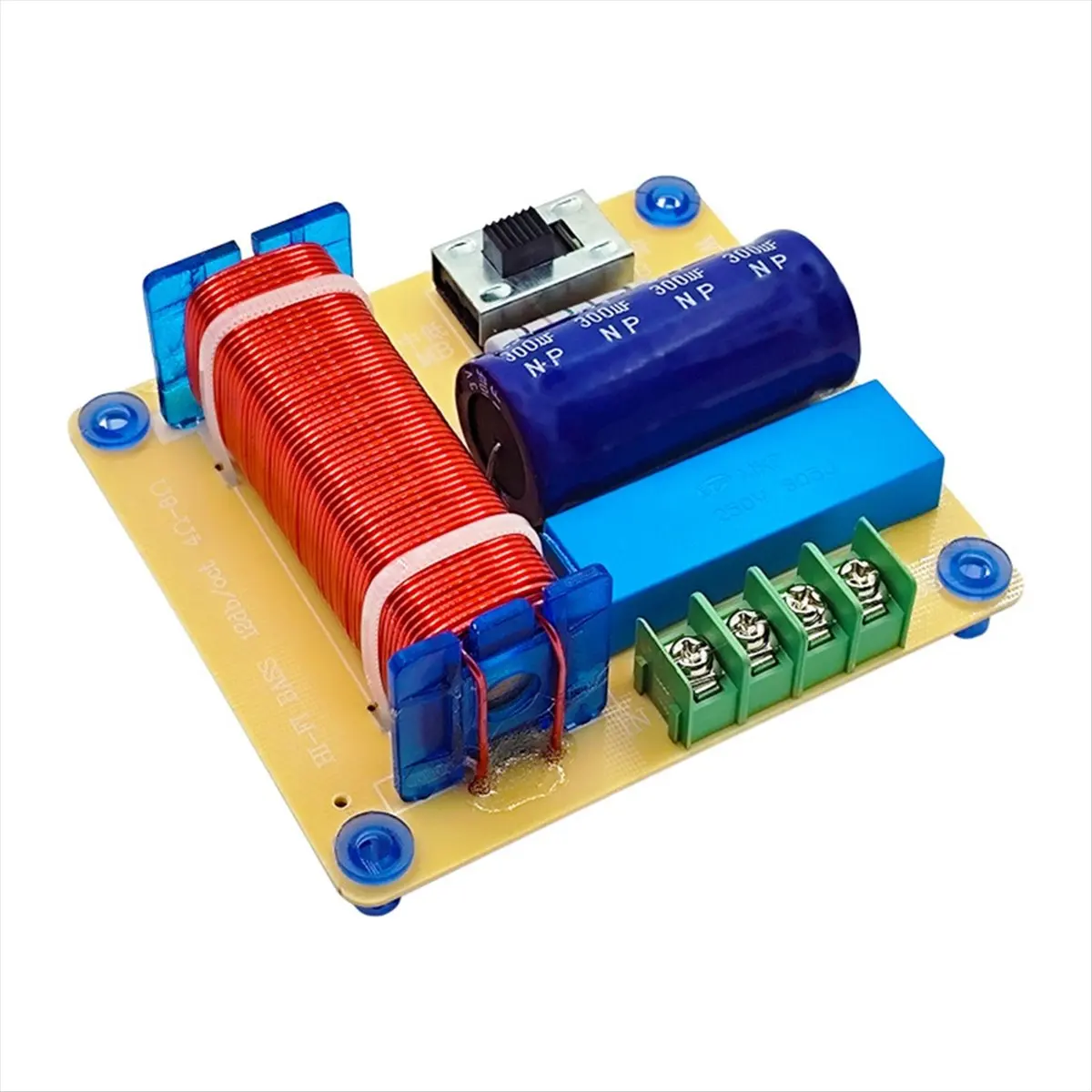 Promotion 1-Way Speaker Audio Frequency Divider 65-1000Hz 120W HiFi Crossover Filter Module Home Theater Audio Modification
