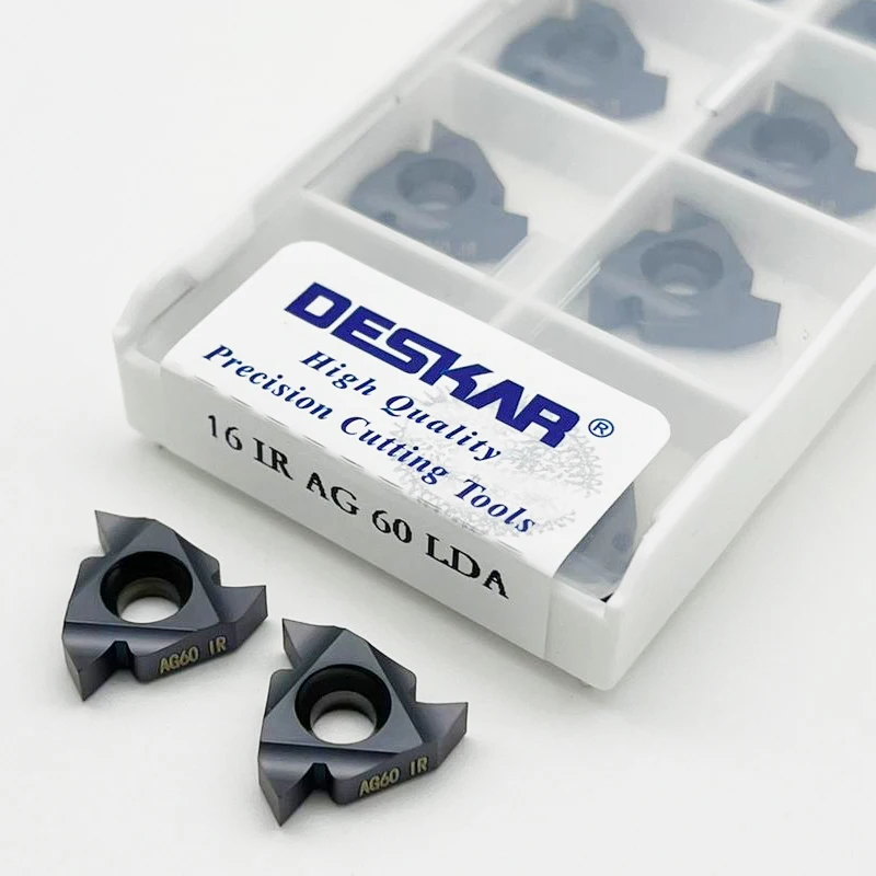 

16IR 16ER AG60 AG55 LDA LDC Карбидные вставки 16ER Резьбовые лезвия Токарный станок с ЧПУ для нержавеющей стали