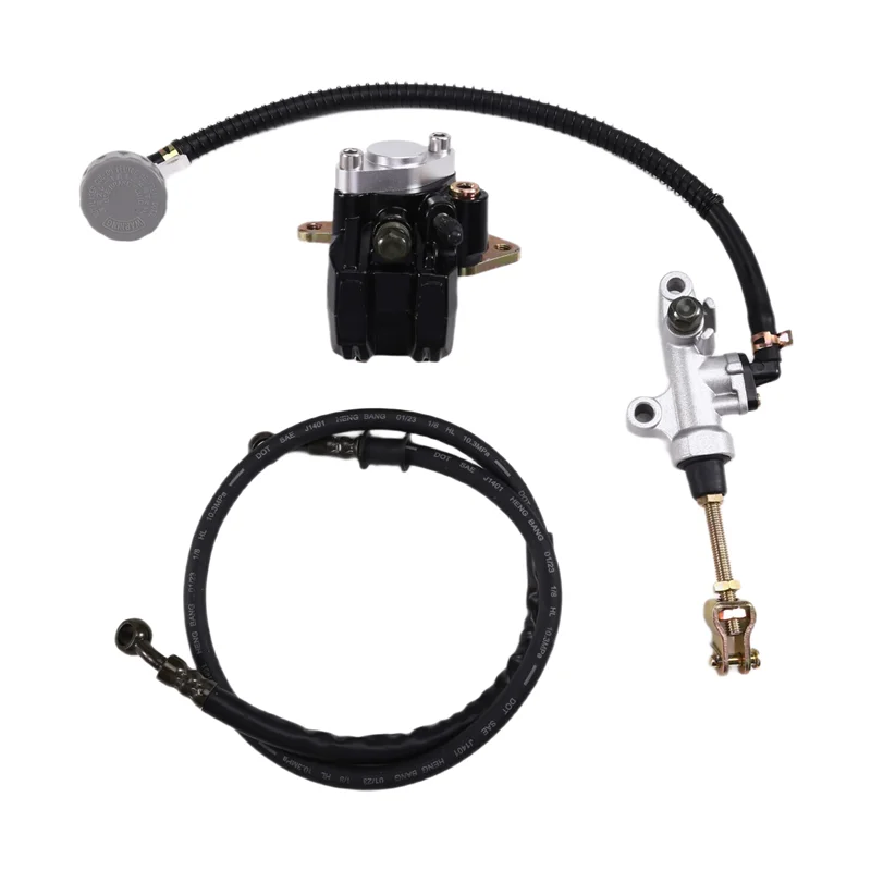 

WO-задний тормозной суппорт с масляной чашкой и шлангом главного цилиндра для Yamaha Banshee 350 YFZ350 87-06 1UY-2580W-01-00