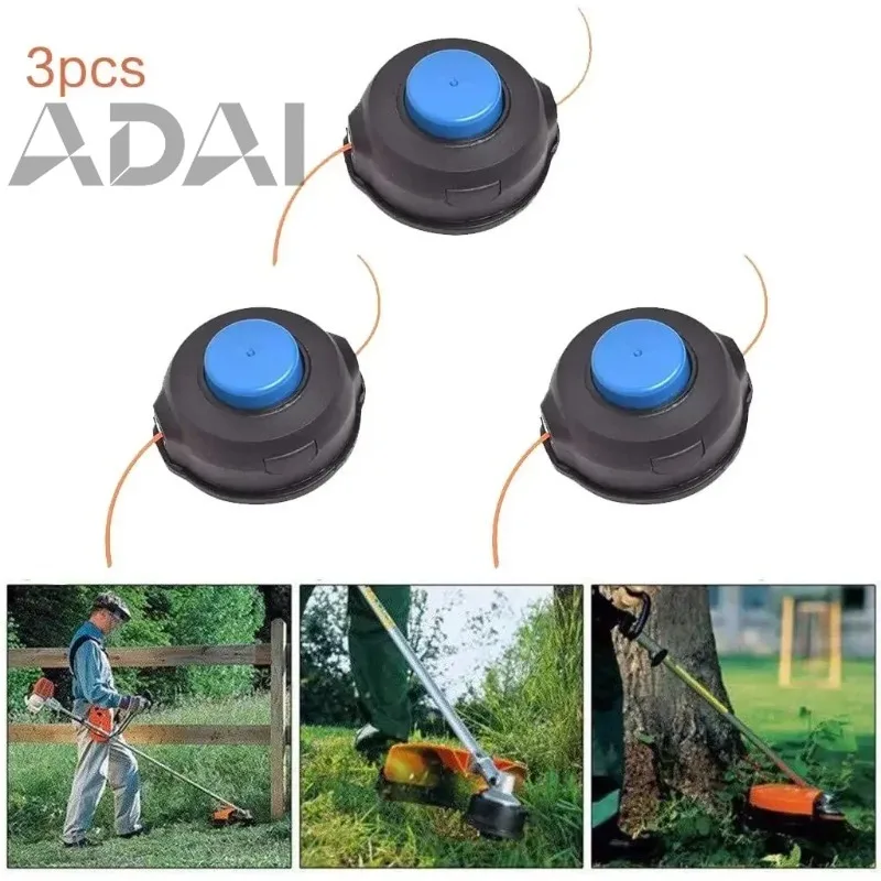 

Головка газонокосилки T25 Husqvarna 122L 124C 124L 125C 125LDX 128C128R 128RJ 223L 223R 322C 323C 325C 325CX 326CX газонокосилка, 3 шт.