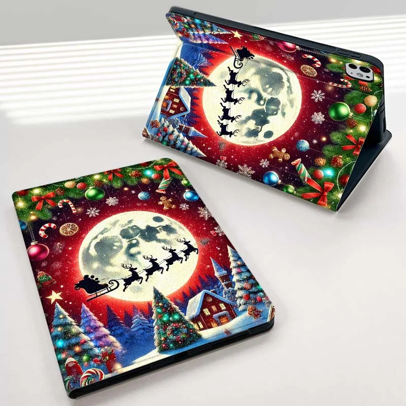 

Christmas style pattern For iPad Pro Air Mini 1 2 3 4 5 6 7 7th 8th 9th 10th 11th 10.2 9.7 10.5 10.9 11 12.9 Tablet Case