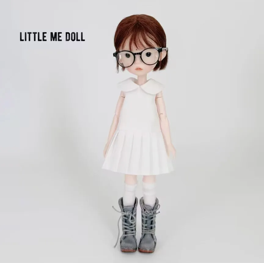 1spcs-2026-round-neck-one-piece-dress-white-for-landoudou-blythe-fit-for-luluymy24ob222426zone-jenny